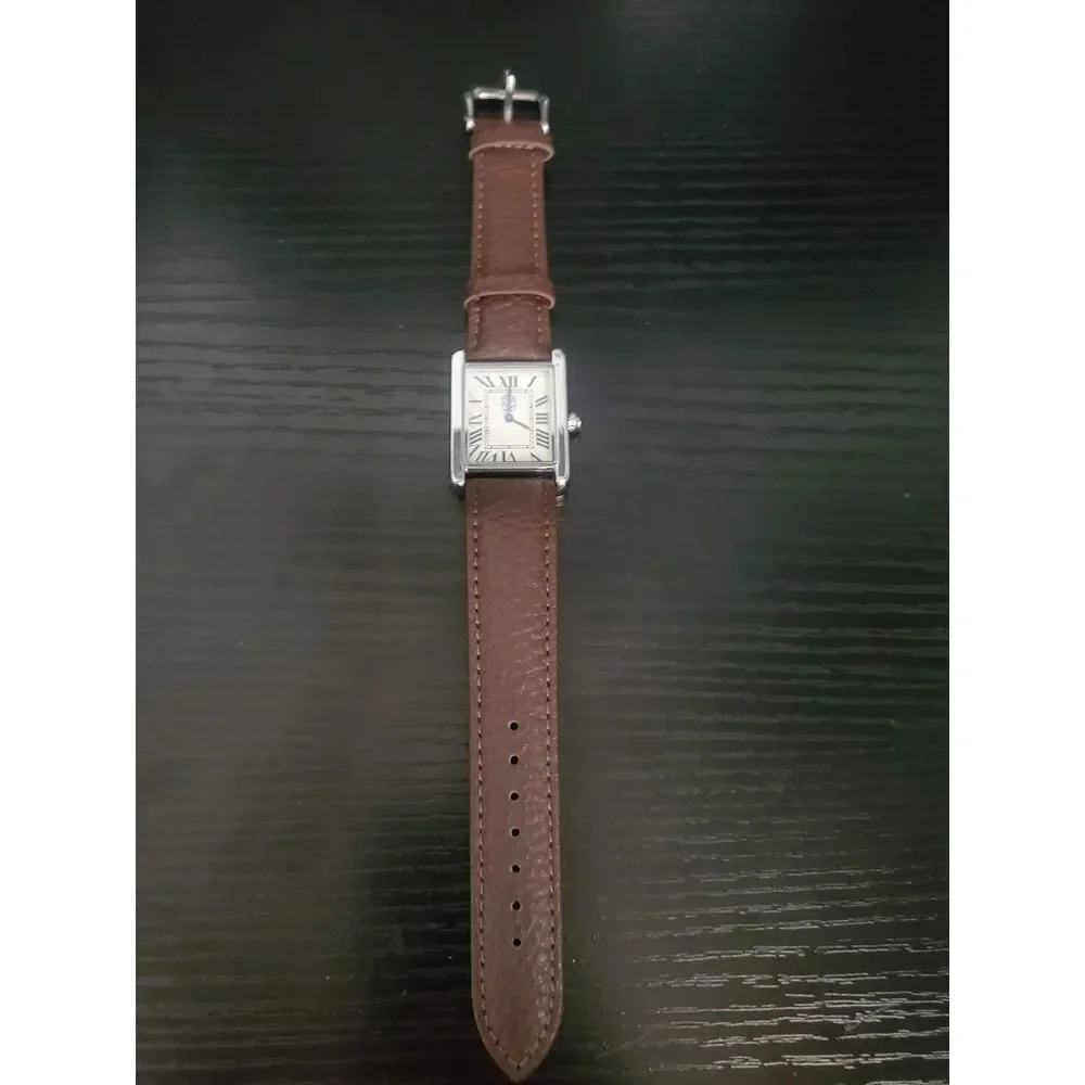 NEW Pierre Lucerne 1888 Must Tank Style Swiss Inspired‎ Classic Men's Watch